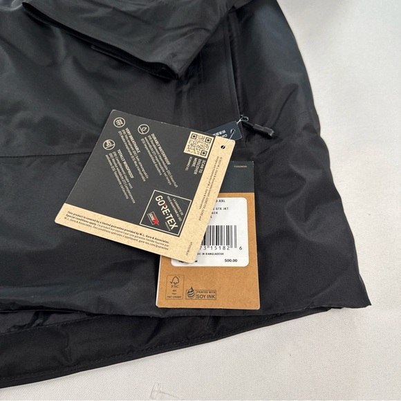 NWT The North Face Dawnstrike GTX JKT Mens XXL GoreTex Jacket TNF Black - Picture 3 of 13